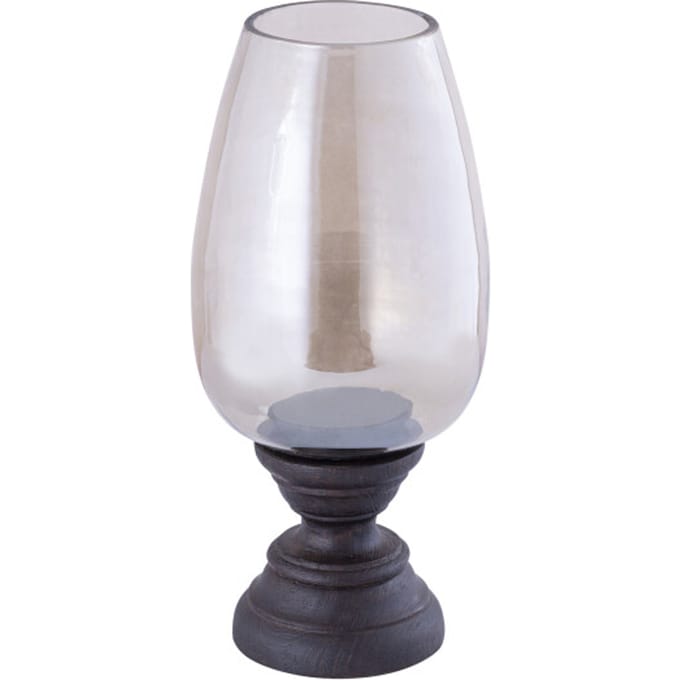 PTMD - Windlicht Qez - Bruin - 20x20x44cm