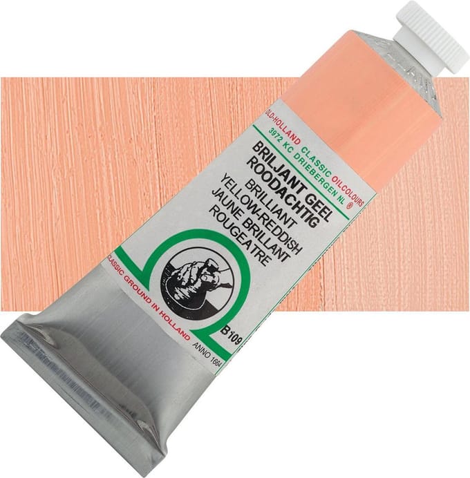 Oil paint Old Holland 40ml – 109 Brilliant Yellow-Reddish