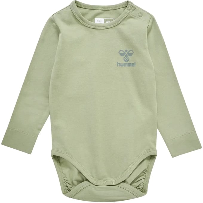 Hummel kinderbody met lange mouwen Hmlmino L/S 226037