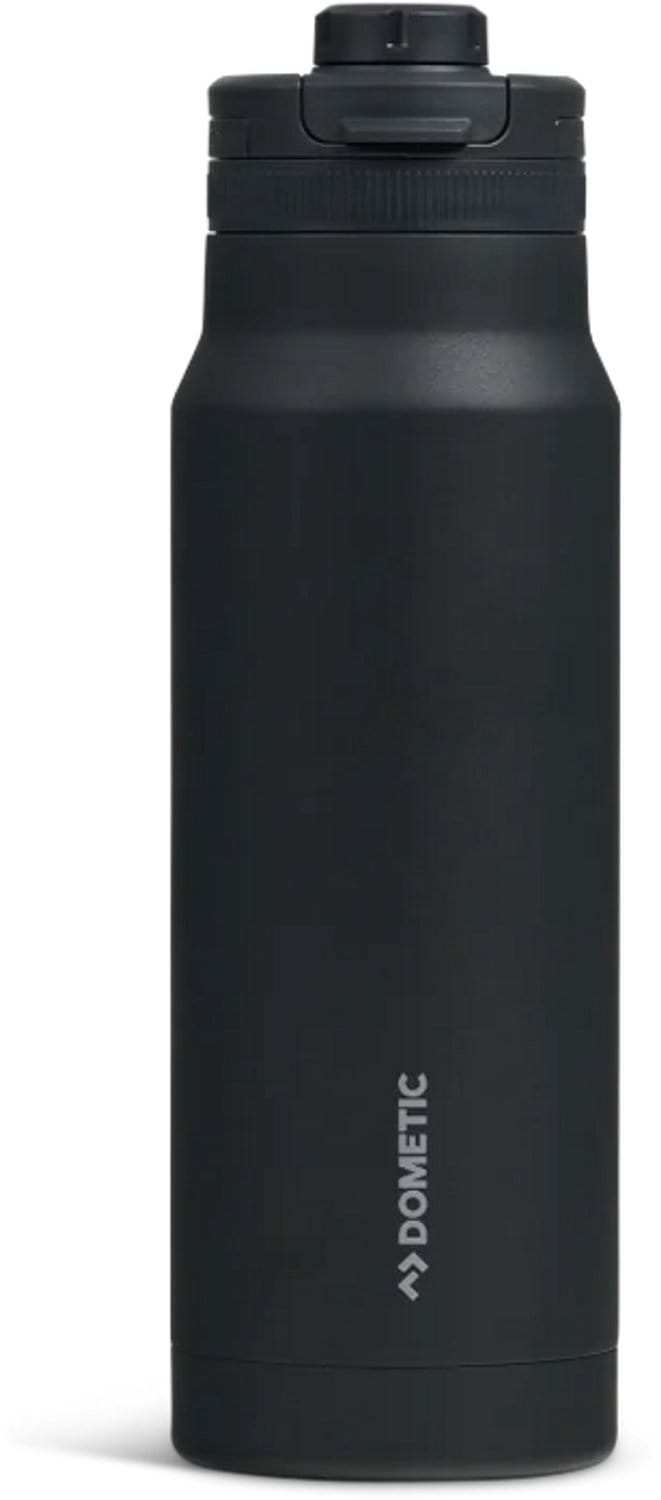 Dometic - Chug Bottle 1L Drinkfles - Slate Zwart - Isolerend
