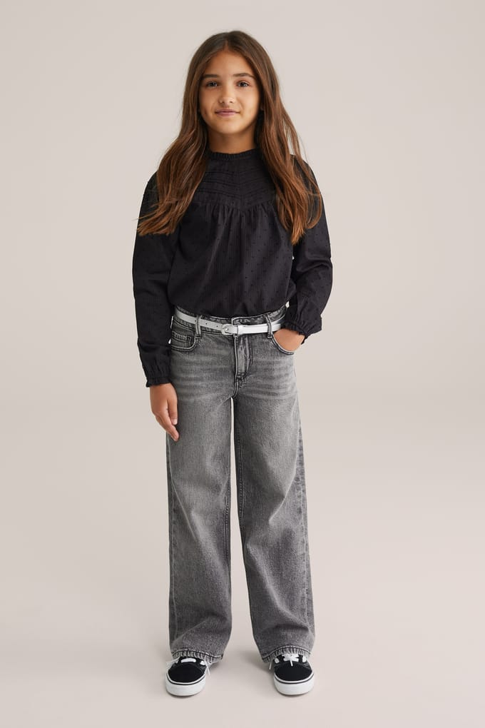 WE Fashion Blouse Black Taglia: 146/152 | Camicie Outlet | kids | Nero