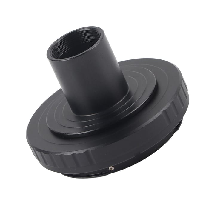 Metalen Adapterring 23.2mm T-vatting Microscoop Oculair voor SLR Camera gray