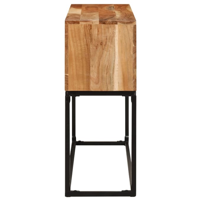 vidaXL - Wandtafel - 120x30x75 - cm - massief - acaciahout
