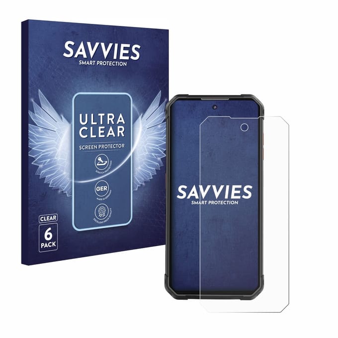 Savvies - Screenprotector voor iiiF150 B2 Pro - Folie Beschermfolie transparant 6 Stuks