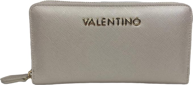 VALENTINO Portemonnee Divina SA Lady Zip Around Wallet Platino Crème