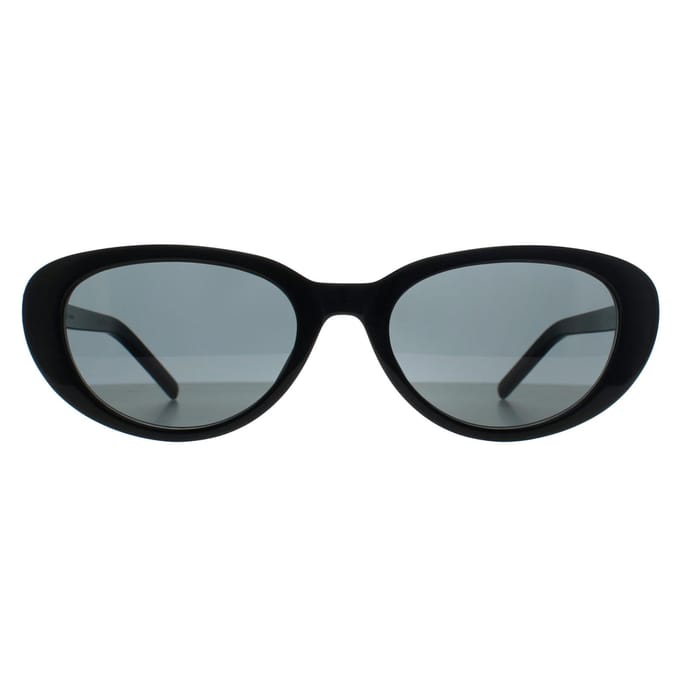 Saint Laurent Cat Eye Vrouwen Glimmend Zwart Grijs SL M154