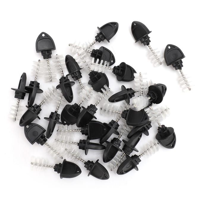 Bierkraan Plug Borstel Zwart ABS Bierkraan Tap Reinigingsplug Borstel voor Bars Thuis gray