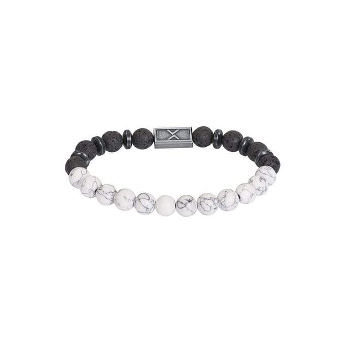 iXXXi Men-Emir-Zilverkleurig-Heren Armband