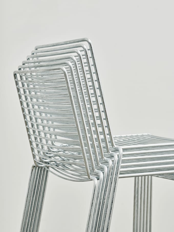 HAY Hee Dining Chair - verzinkt