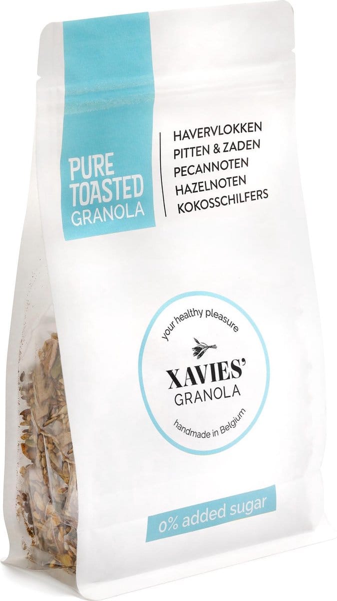 XAVIES' Pure Toasted Granola 1000 g 0% SUGAR