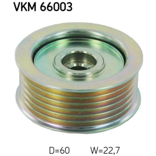 Rondsel/geleiderpoelie, V-riem SKF VKM 66003