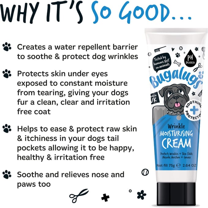 Bugalugs Wrinkle Moisturising Cream 75g