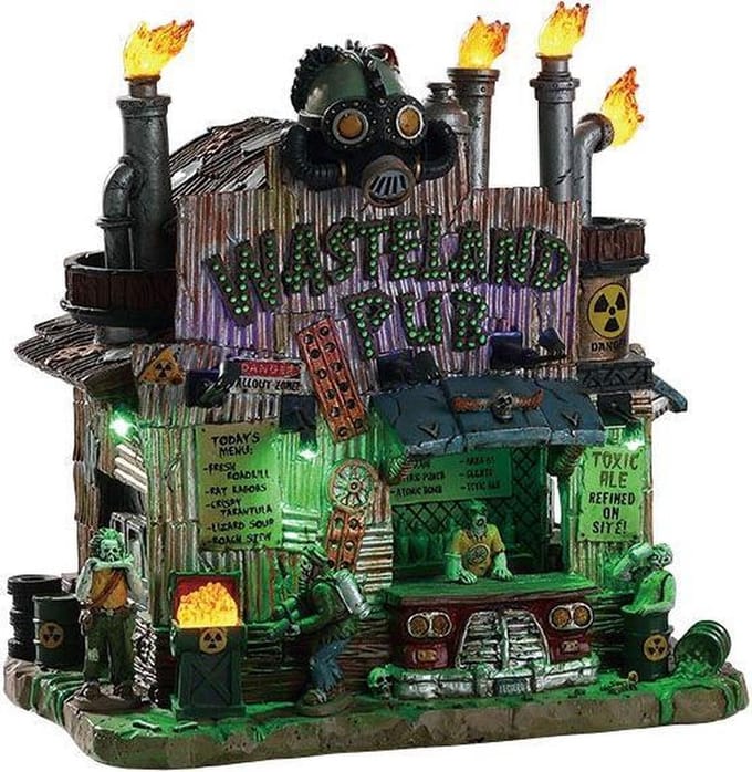 Lemax - Wasteland Pub -  With 4.5v Adaptor - Kersthuisjes & Kerstdorpen