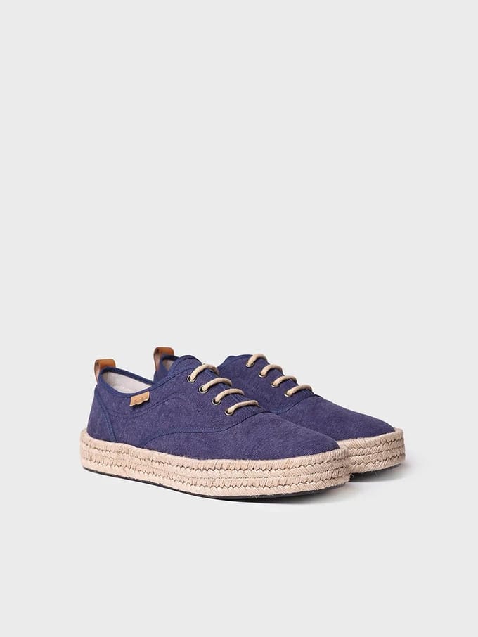 Espadrille met vetersluiting voor heren | JACK