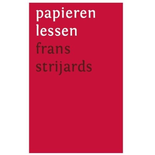 Papieren Lessen - Frans Strijards
