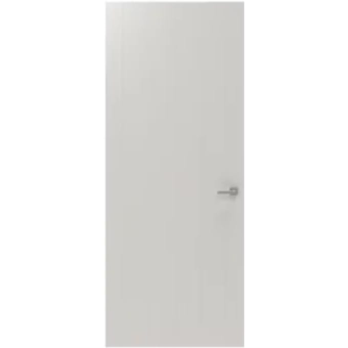 Cando Binnendeur Board Line 2a02 - Wit - Gegrond - Stomp - 93x211,5cm