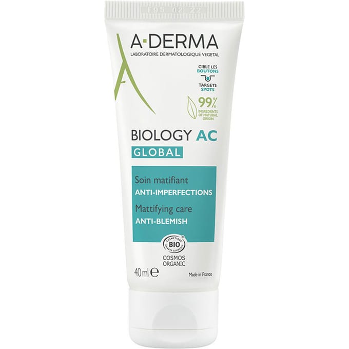 A-Derma Biology AC Global Anti-blemish Mattifying Care 40 ml