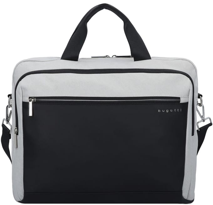 bugatti Afzonderlijke gevallen Laptoptas met laptopvak Sera Workbag Light Grey Lichtgrijs