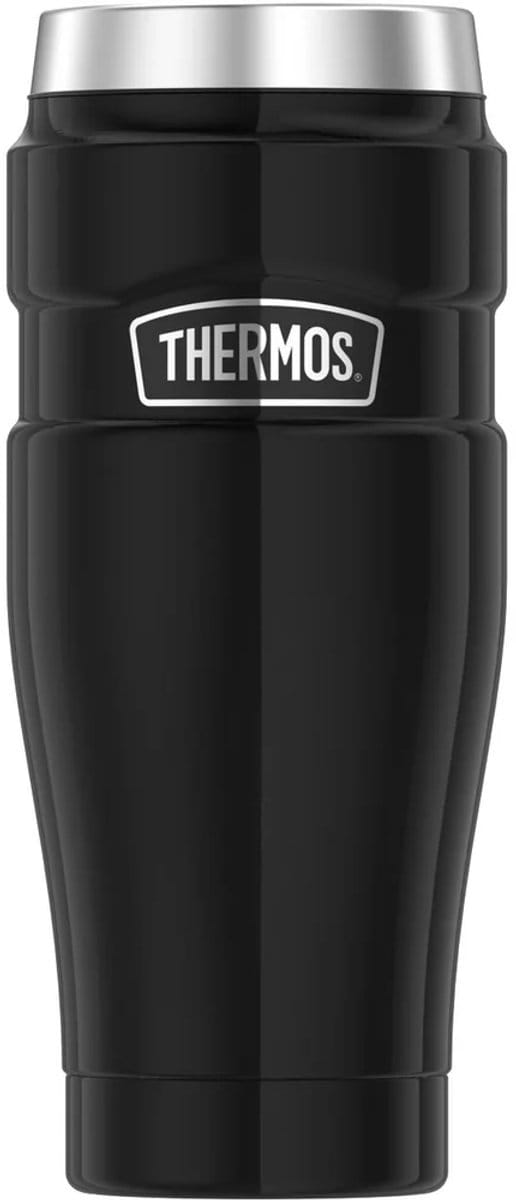 Thermos Stainless King Isoleerbeker - 470ml - Charcoal Black Polished