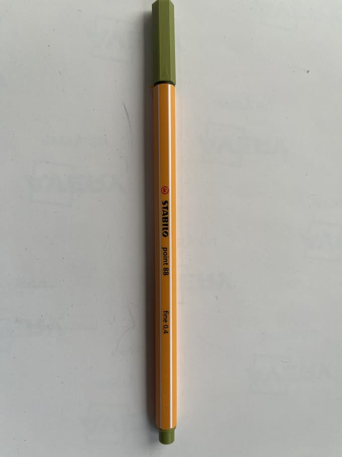 STABILO point 88 | premium fineliner 0.4 mm | mosgroen | per stuk
