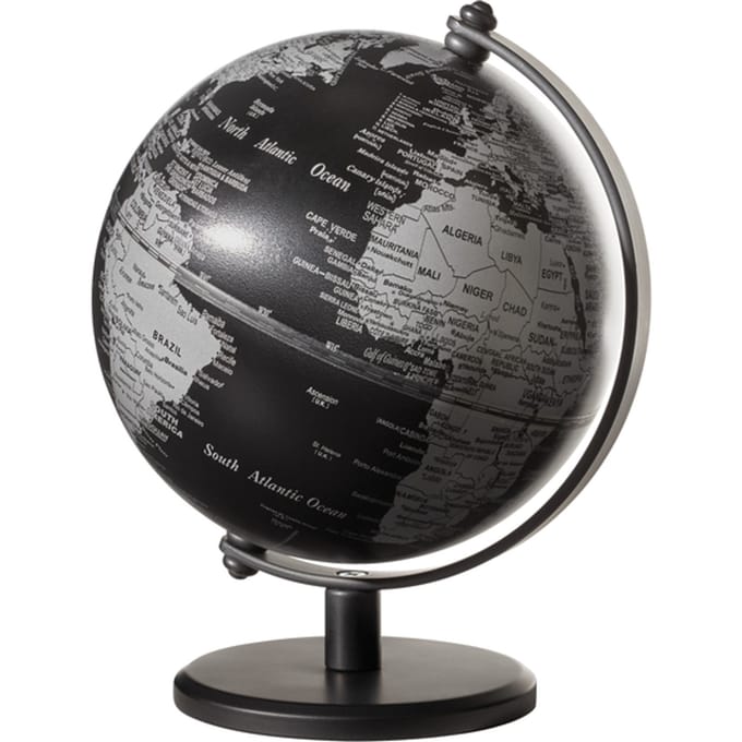 Globe Troika 13cm zwart-zilver