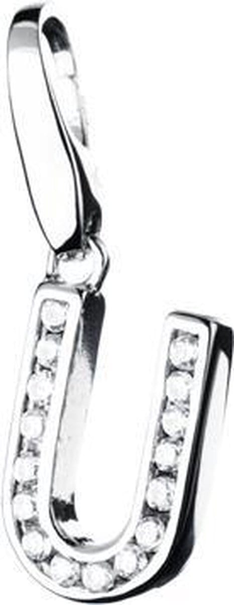 Giorgio Martello | Charm | Bedel | Zilver | Letter | U | Zirkonia