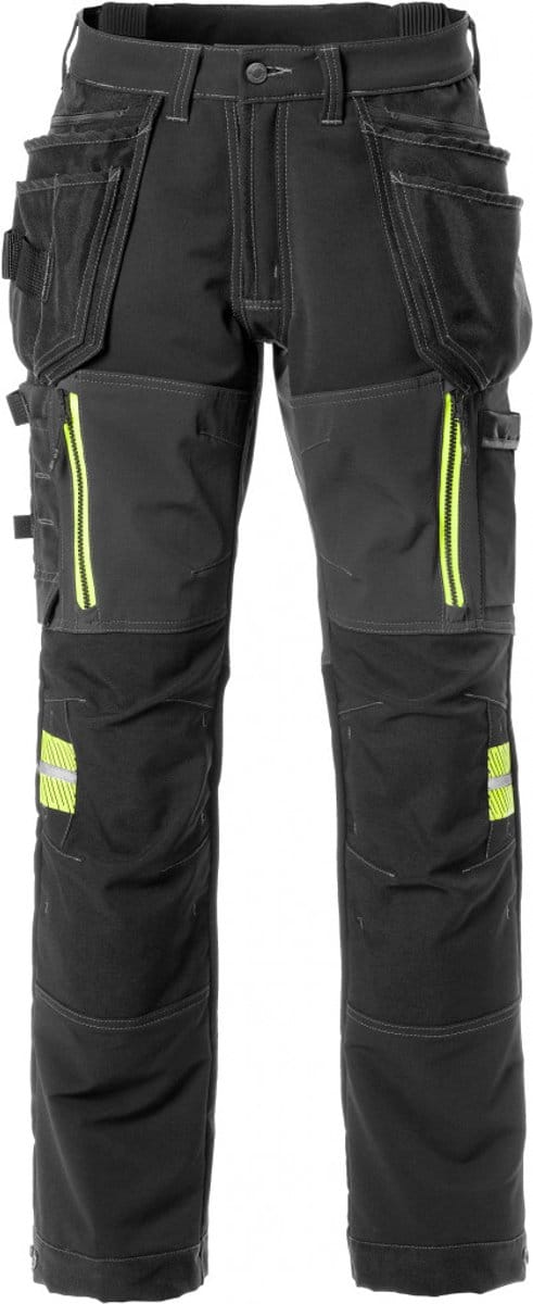 Fristads Werkbroek Stretch 2566 Stp - Zwart - C148