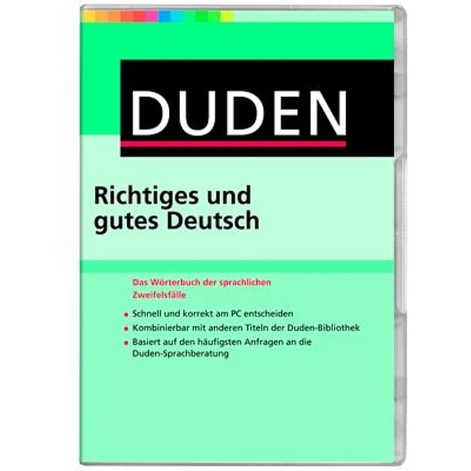 Duden Richtiges und gutes Deutsch 9 Mac OS