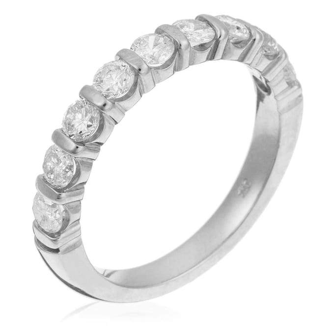 Orphelia RD-3013/1/54 - Ring - Witgoud 18 Karaat - Diamant 0.80 ct