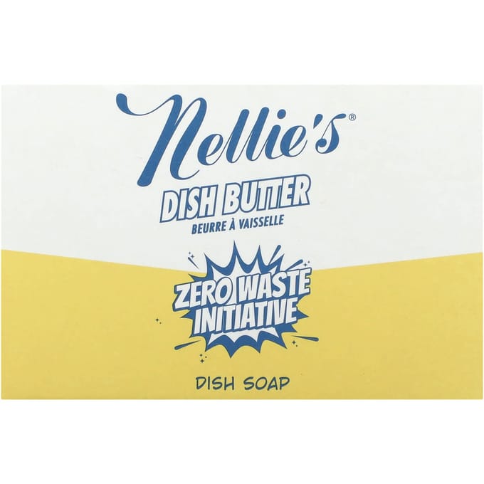Nellie'S, Dish Soap, Kitchen Butter, 1 Count yellow