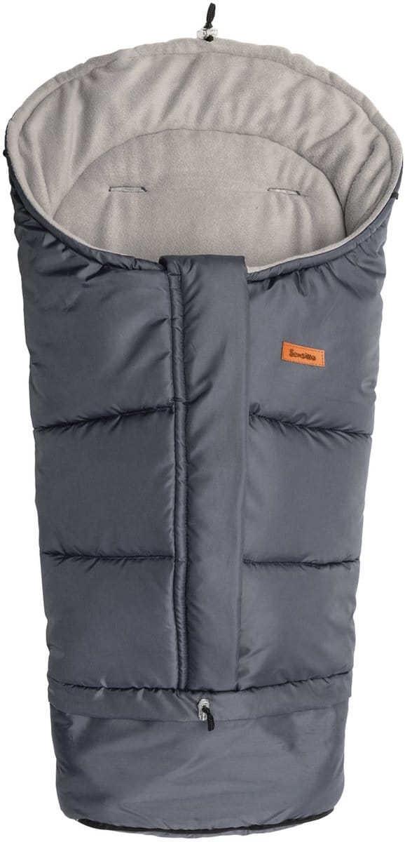 Sensillo - Combi 3In1 Baby Slaapzak - Grafiet / Grijs Polar Fleece