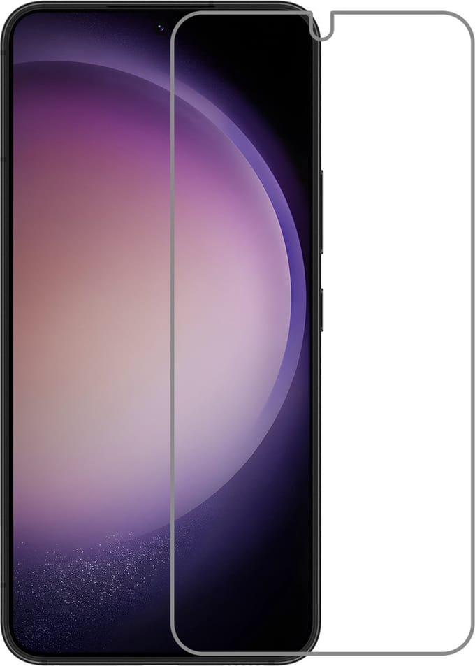 Screenprotector - Geschikt voor Samsung Galaxy S23 Plus - Extra Sterk - Gehard Glas - Beschermglas - Tempered Glass - Screen Protector