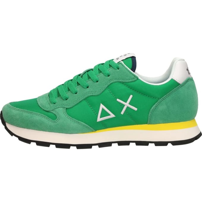Sun68 Sneaker Tom Fluo Solid Verde Prato Groen - Maat 41 - Heren - Sneakers