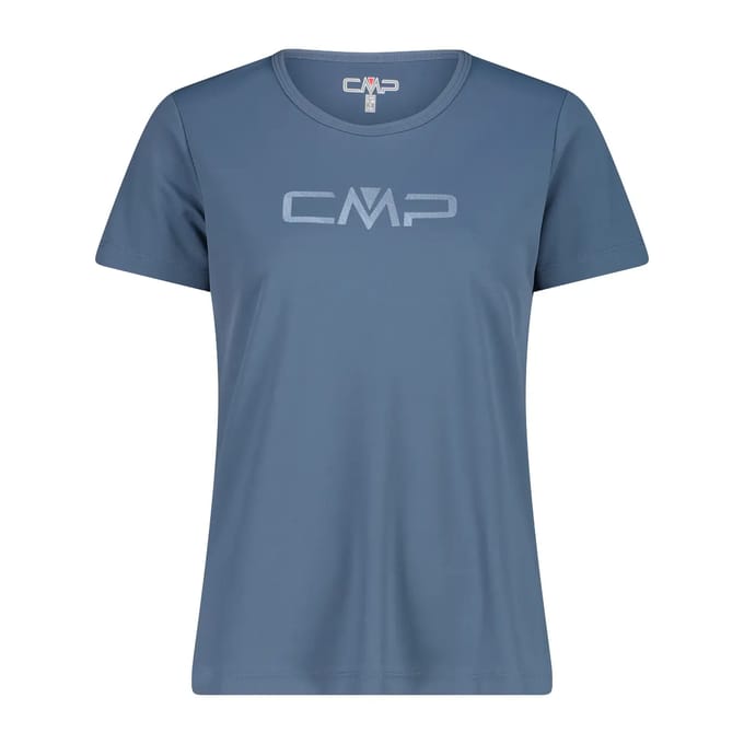 T-shirt met ronde hals met logo dames CMP