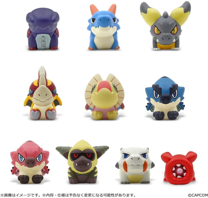 Monster Hunter Figure Builder Trading Figures 3 - 5 cm Finger Puppet Monster Hunter Vol. 2 (10)