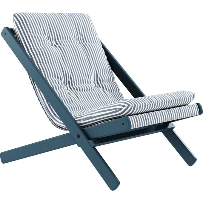 Karup Boogie klapstoel - 611 Beach Blue - 213 blue breeze lacquered