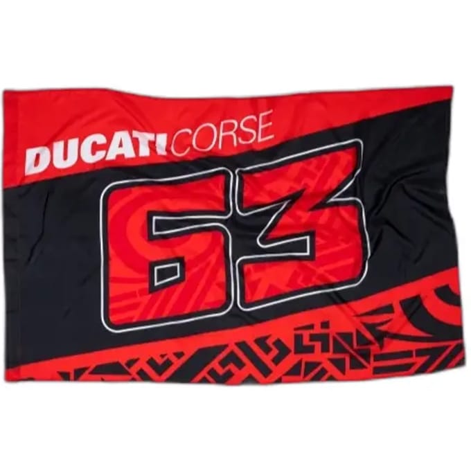 Vlag Ducati Bagnaia