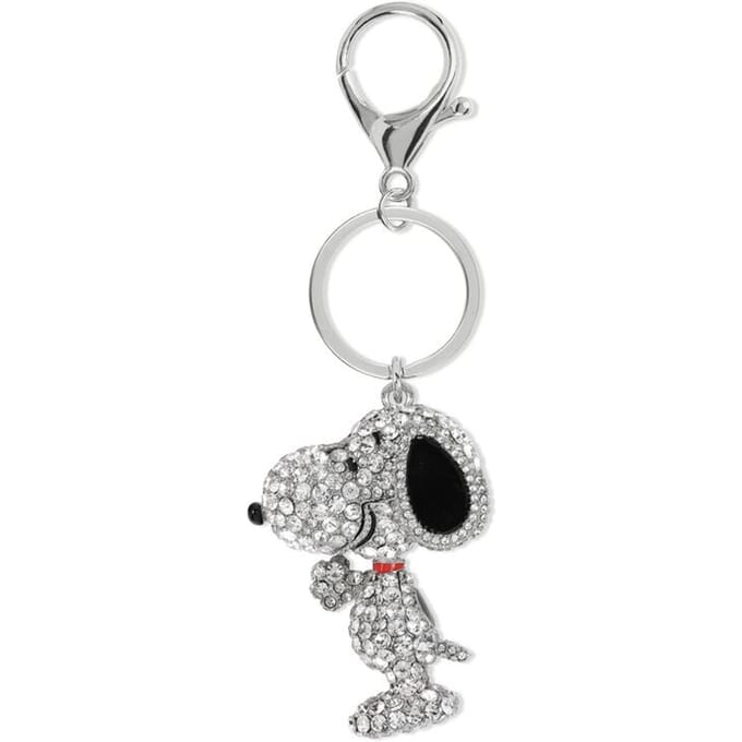 Peanuts Snoopy Unisex Sleutelhanger - zilverkleurig - Standard