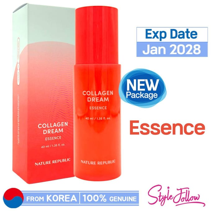 [NATURE REPUBLIC] Collagen Dream Essence 40ml 1pc + Sample Gifts multi