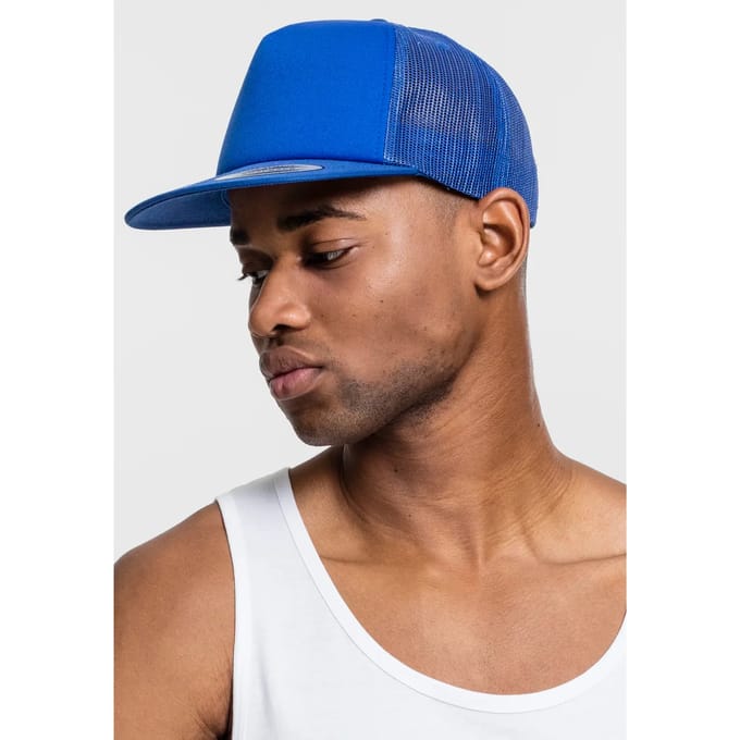 Urban Classics - Foam Trucker pet - Blauw