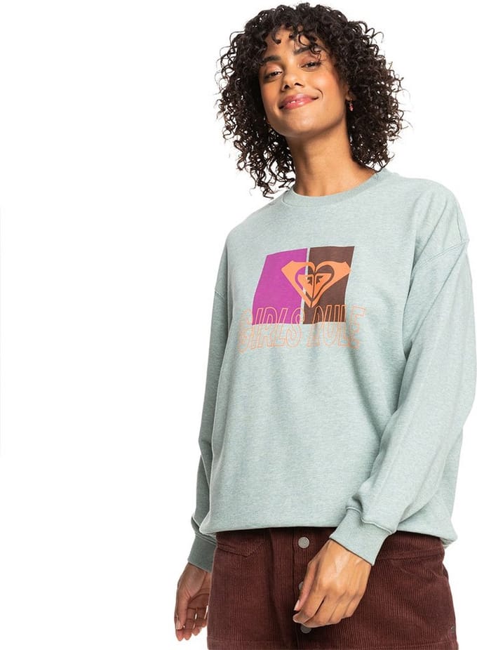 Roxy Take Your Place A Sweatshirt Blauw S Vrouw