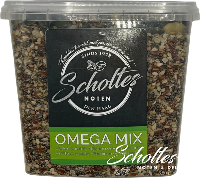 Omega Zadenmix | 350 Gram | Biologisch | Zaden Mix | Vers