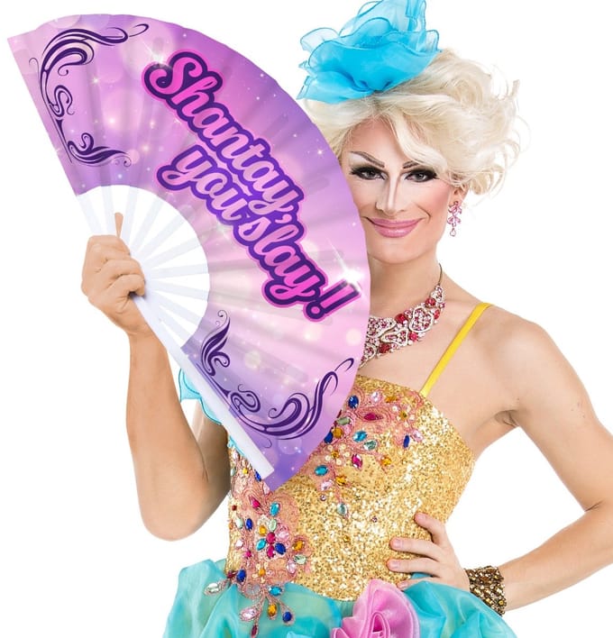 shantay you slay - ventilator - 64 cm - paars