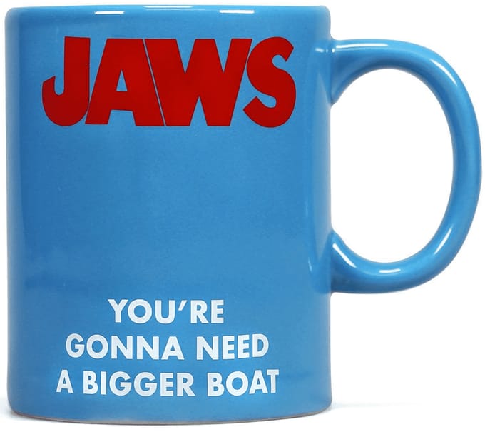 Jaws Jaws - Mok met koekvak Unisex Kop - blauw - Standard