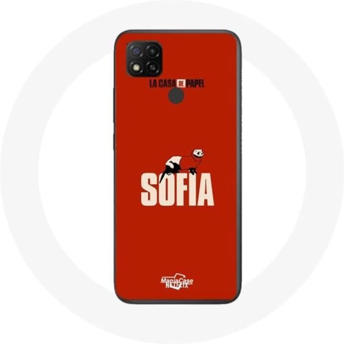Coque Xiaomi Redmi 9C La casa de papel Sofia Art