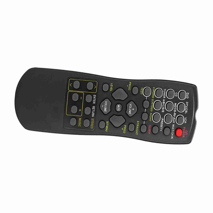 Télécommande de remplacement pour téléviseur RAV22 RX‑V459 RX‑V357 HTR5830 RX‑V357 black