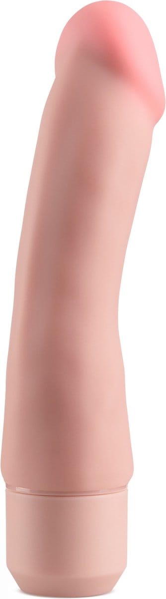 DR. SKIN SILICONE DR. STEVE 7 INCH VIBRATING DILDO BEIGE