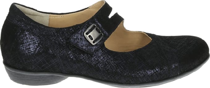 Durea - 5730 E - Dames sneakers - Kleur: Blauw - Maat: 40.5