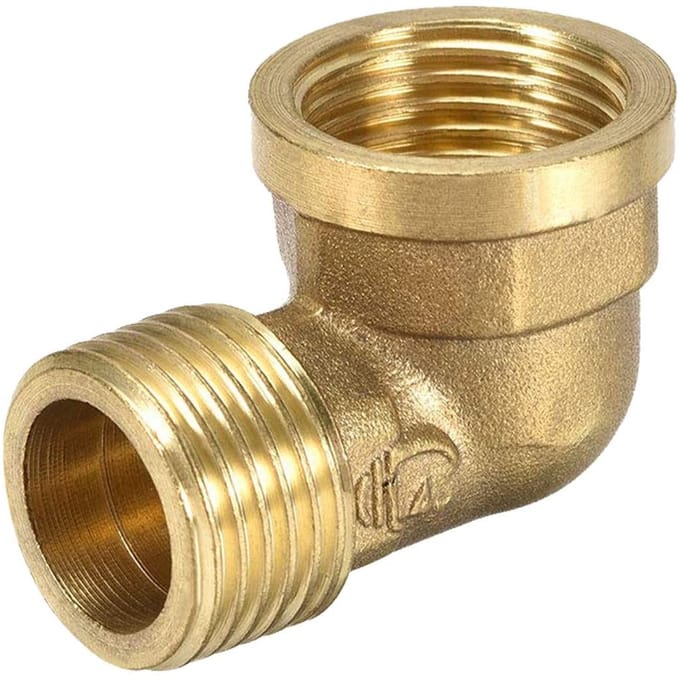 Dailygoods - Messing Elleboog Pijpfitting Adapter 90 Graden