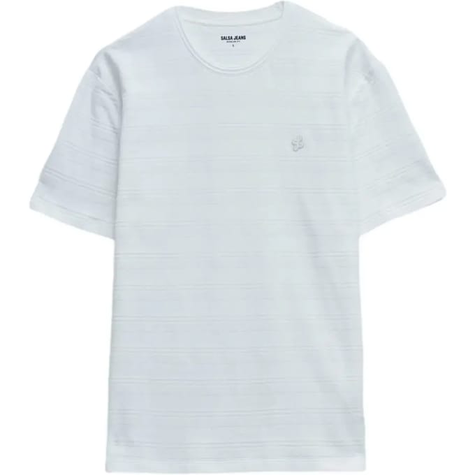 Textuur T-shirt van katoen Salsa Jeans